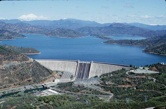 Shasta Dam (courtesy US Bureau of Reclamation)