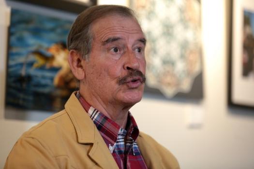 Former Mexican President Vicente Fox calls for the legalization of opium poppy cultivation in Mexico. (Flickr/Gage Skidmore)