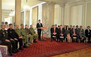 President Santos addresses the nation on peace talks. (presidencia.gov.co)