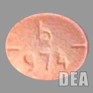 Counterfeit Adderall pill. Be careful out there! (DEA)