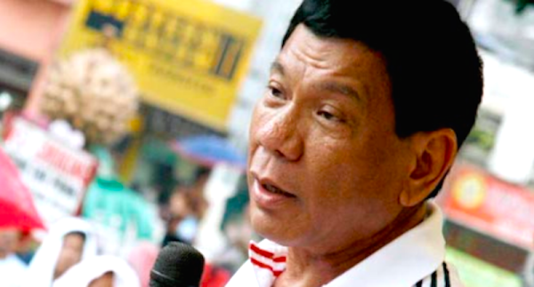 Philippine President Rodrigo Duterte, orchestrator of tens of thousands of drug war murders