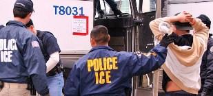ICE arrests an immigrant in San Jose. (dhs.gov)