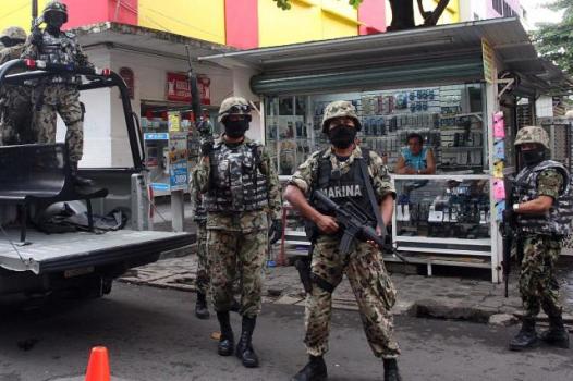 Mexican Marines doing drug war duty (Borderland Beat/Creative Commons)