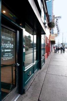 Vancouver's Insite safe injection site on East Hastings Street (Image courtesy Vancouver Coastal Health)