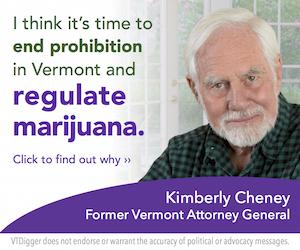 Vermont's former attorney general does a pro-legalization ad.