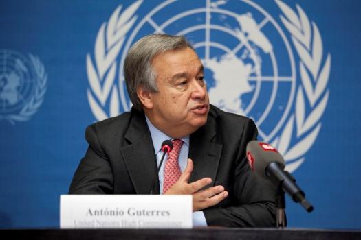 United Nations Secretary General Antonio Guterres talks up Portugal's drug decriminalization at the CND. (Flickr)