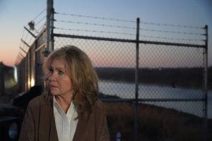 Sen. Marsha Blackburn (R-TN) looking thoughtful during a January trip to the border. (Sen. Blackburn)