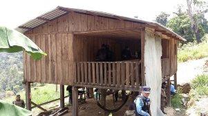 Coca processing lab at site of first coca plantation found and destroyed in Honduras. (Honduras Public Prosecutor's Office)