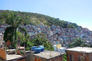A Brazilian favela, or slum. In Rio de Janeiro, drug gangs are coordinating the response to coronavirus in the favelas. (CC)