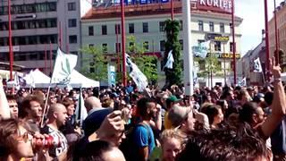 Berlin's 20th annual Hanfparade (Hemp parade) took place Saturday. (YouTube)