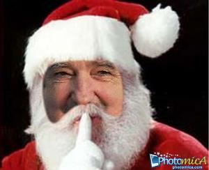 Uruguayan President Jose Mujica as Santa (photo altered by Photomica -- Mujica wasn't really dressed like that)