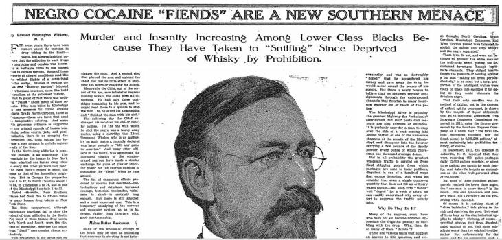 history repeats itself (image is of and infamous 1914 NYT editorial)