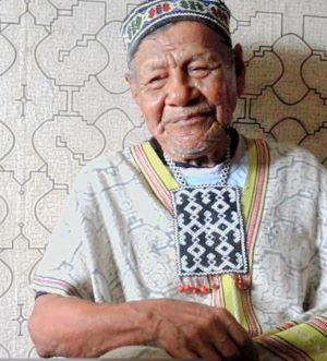 Ancestral healer Don Pedro Sinuiri Barta (Xanen Weni in his native Shipibo) remains under medical attention. (imc.fund)