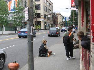Street scene in Portland, Oregon, where officials have declared a drug emergency. (Creative Commons)