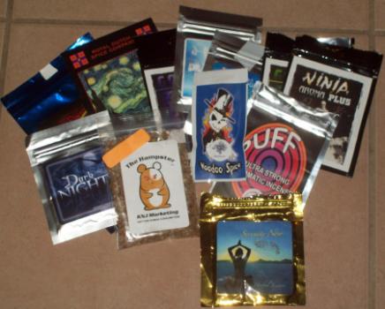 New psychoactive substance like these synthetic cannabinoids face bans, not regulation.