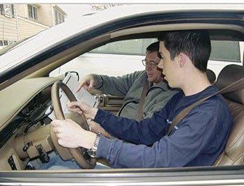 teen driving lesson